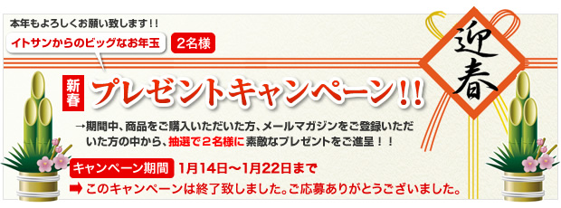 新春プレゼントキャンペーン