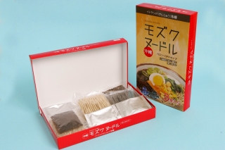 イトサン株式会社商品情報 - イトサンのがんじゅう海麺　モズクヌードル(3食入り)　５箱セット