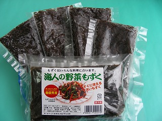 イトサン株式会社商品情報 - 海人の野菜もずく280ｇ（70ｇ×4）　※洗いもずく